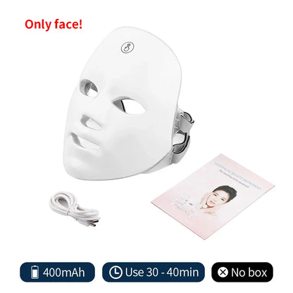 7-Color LED Face & Neck Mask