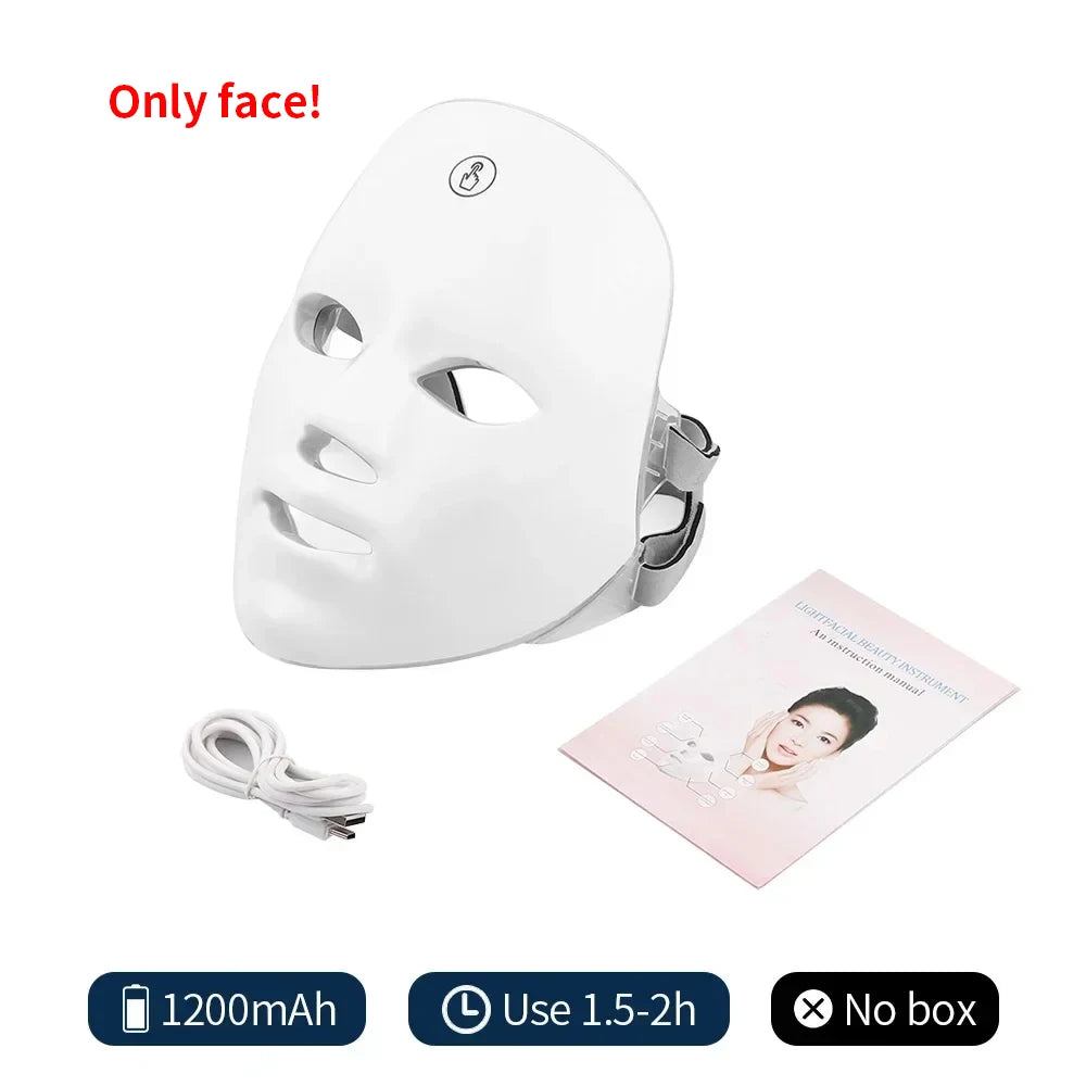 7-Color LED Face & Neck Mask