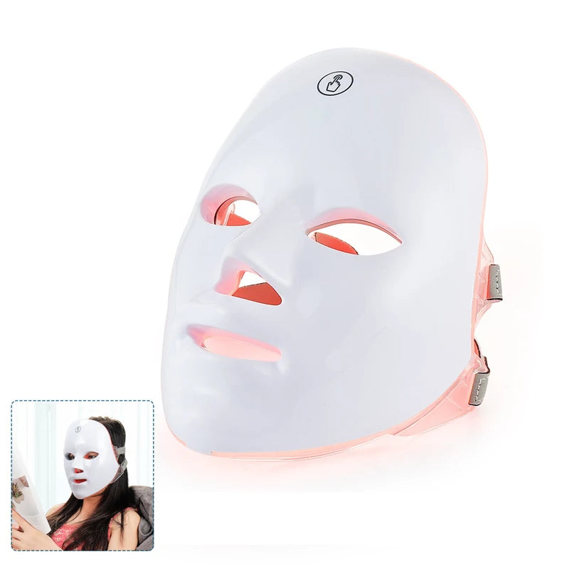 7-Color LED Face & Neck Mask