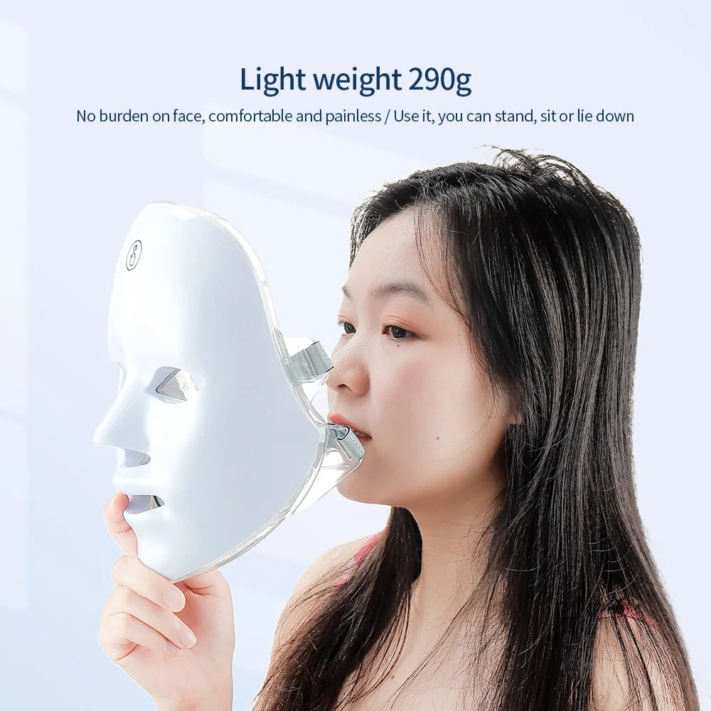 7-Color LED Face & Neck Mask